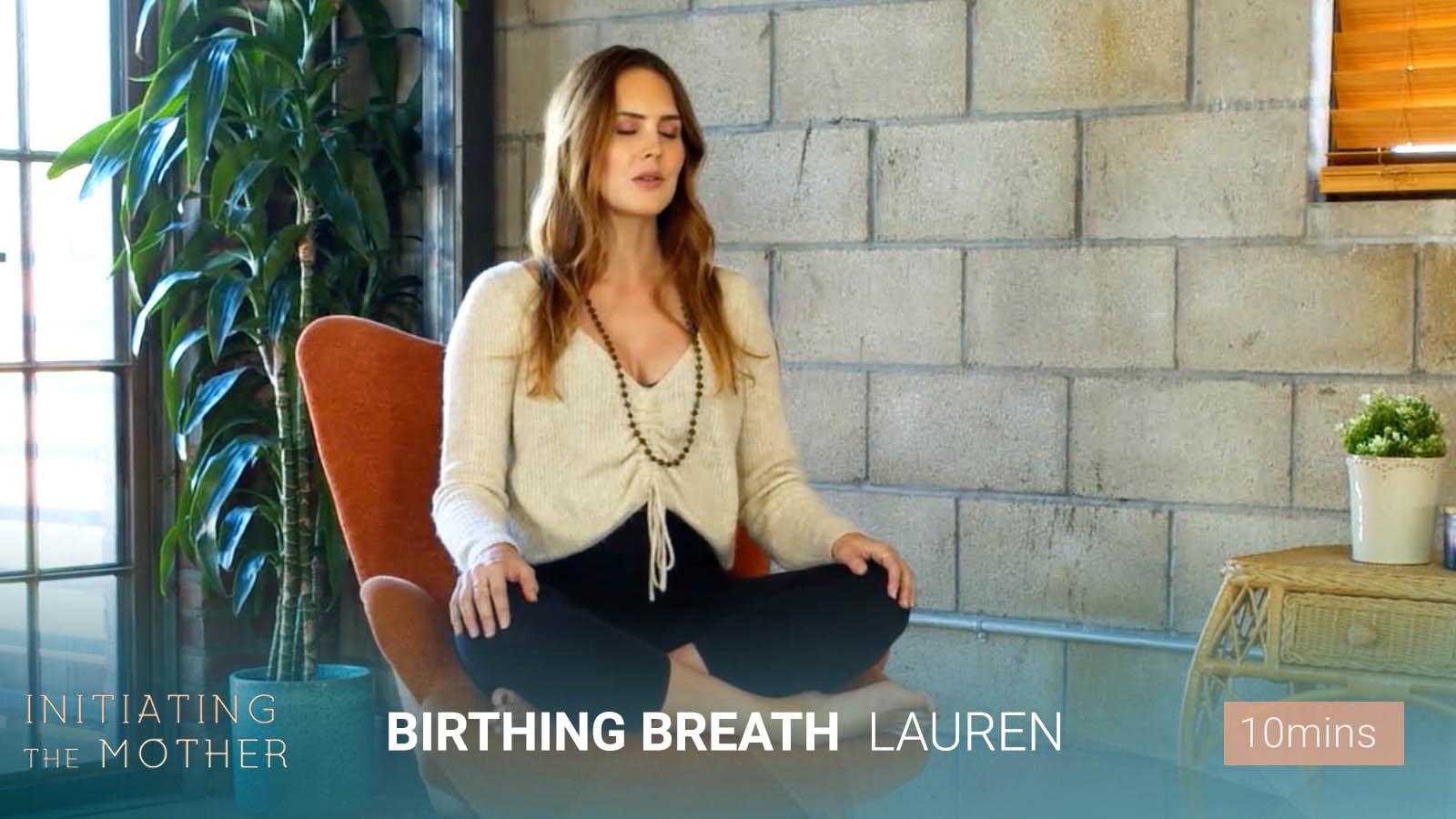 .Birthing Breath & Visualization.