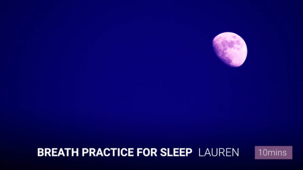 Breath Practice for Sleep