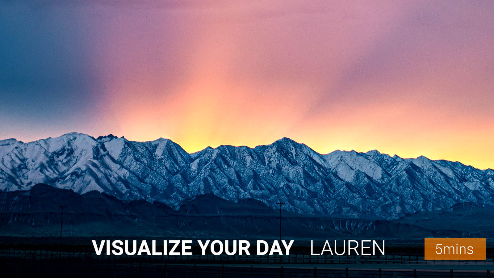 .<b>Visualize </b>Your Day.