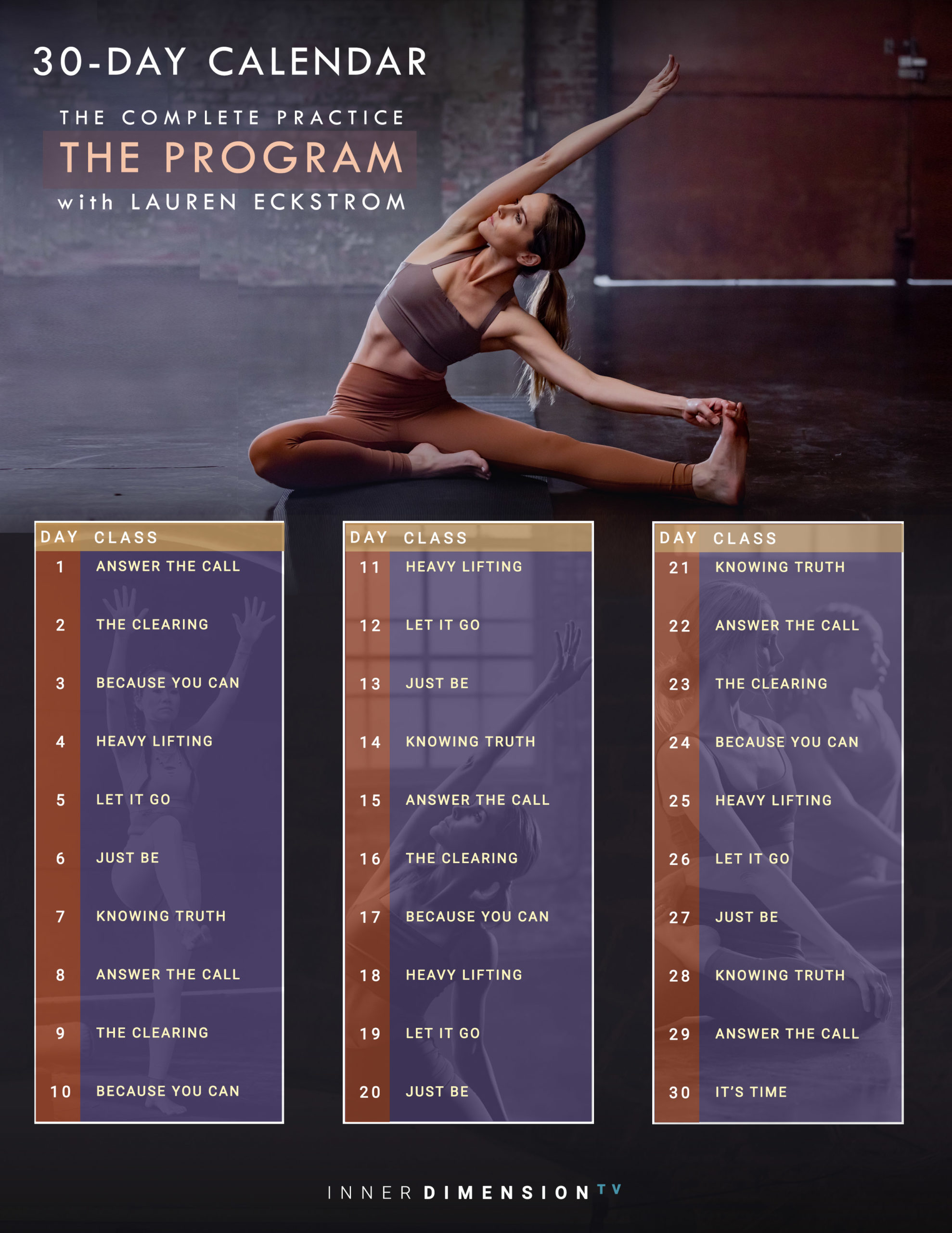 Yoga Program - The Complete Practice: The Program - Inner Dimension TV