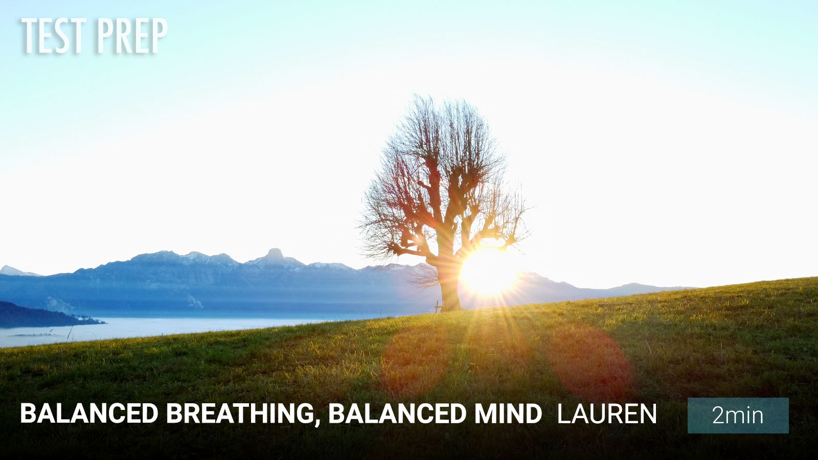 .Balanced Breathing,<br/> Balanced Mind.