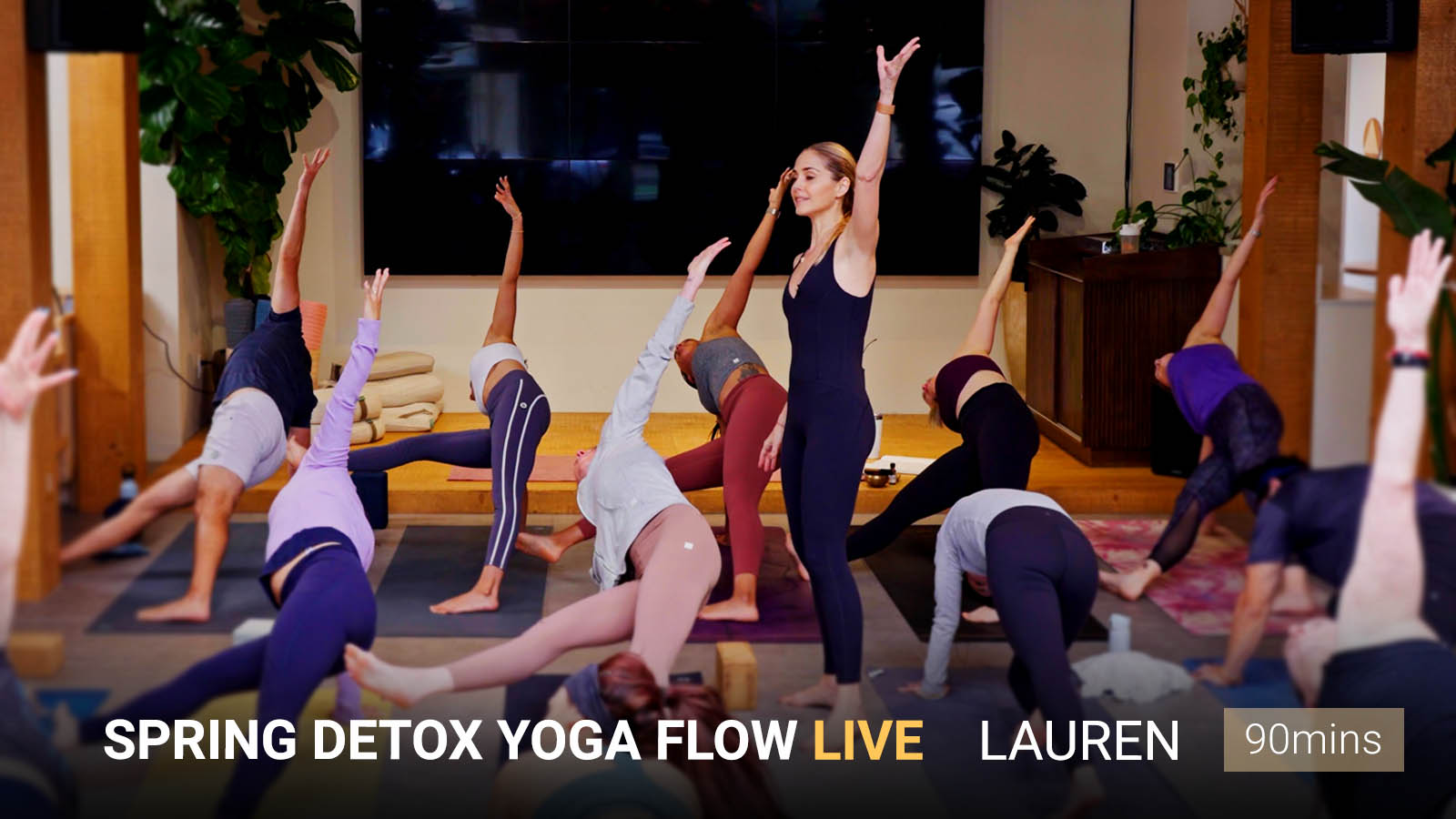 .Spring Detox Yoga Flow LIVE.